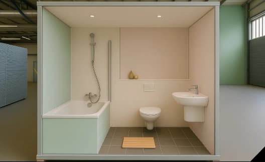 bathroom pods - hostels