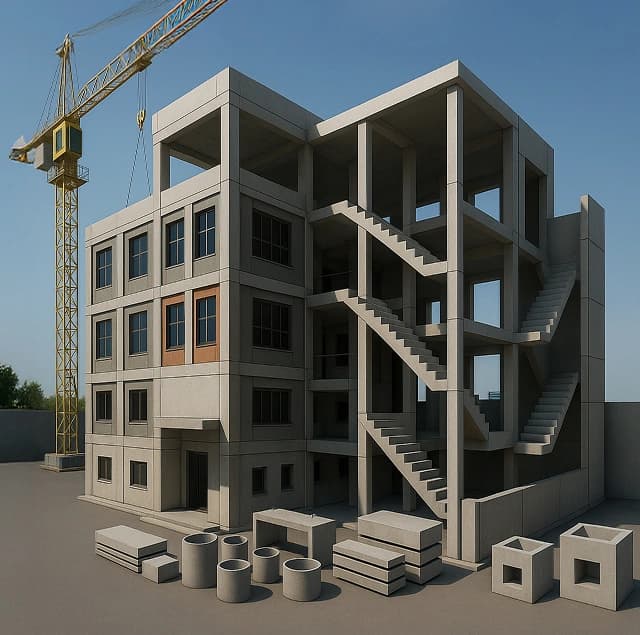 Precast banner